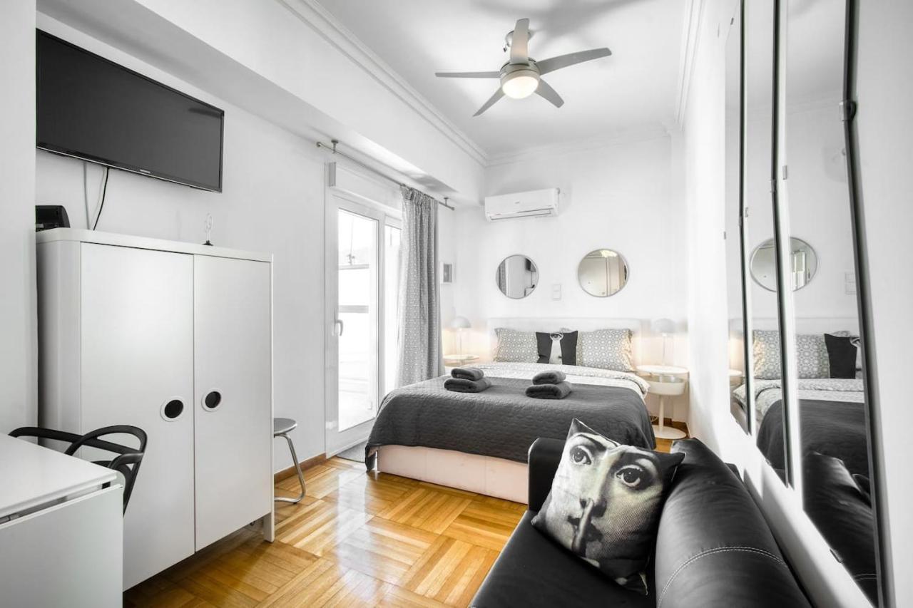 אתונה The Cactus Apartment With Large Sunny Balcony מראה חיצוני תמונה