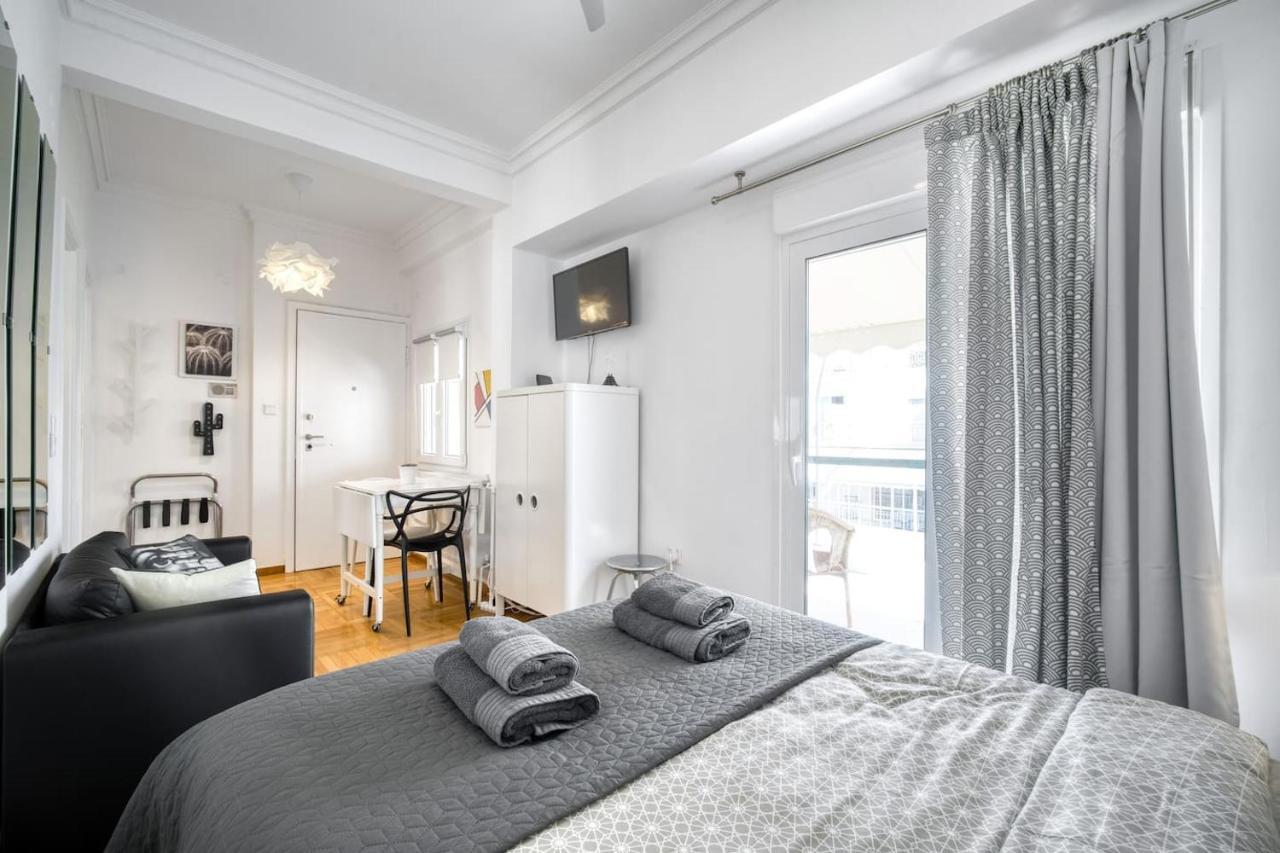 אתונה The Cactus Apartment With Large Sunny Balcony מראה חיצוני תמונה