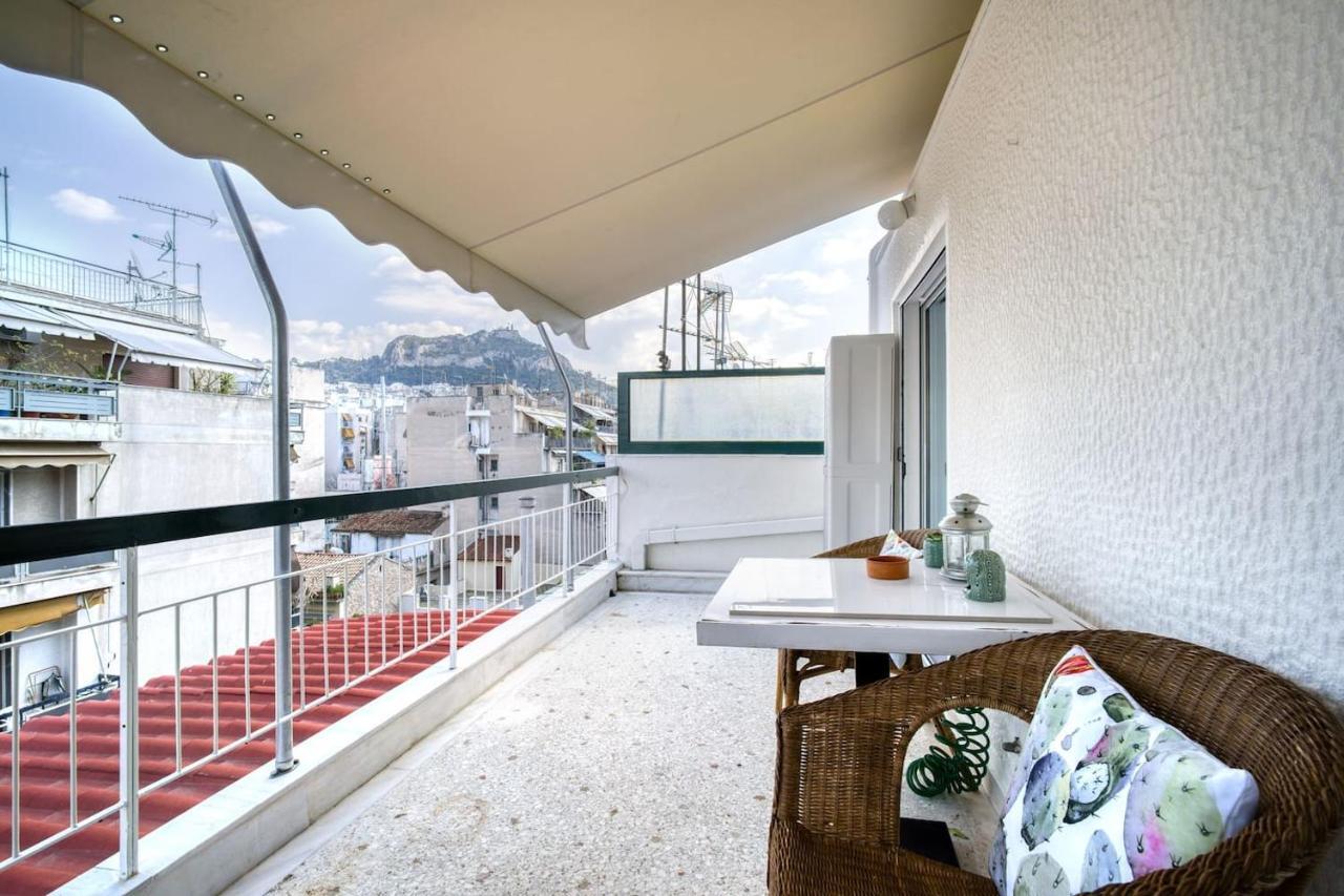 אתונה The Cactus Apartment With Large Sunny Balcony מראה חיצוני תמונה